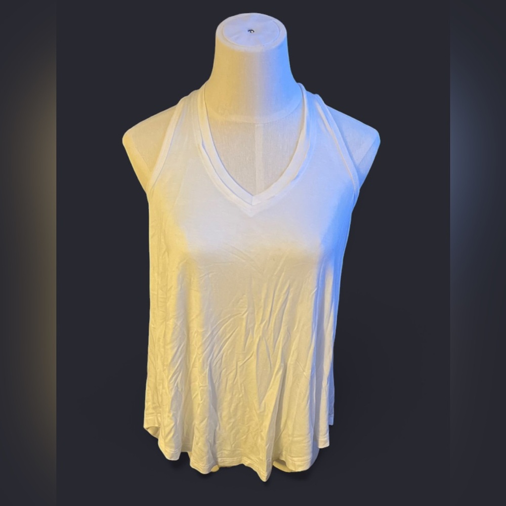 Z Supply Cream V-Neck Tank Top